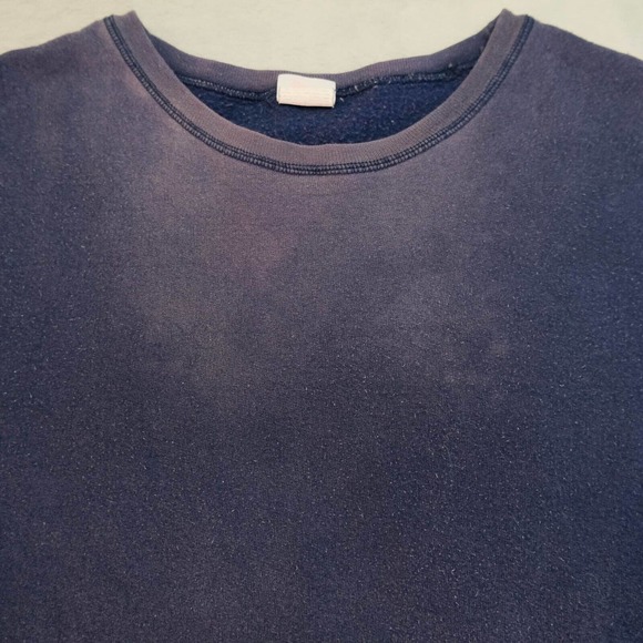 Vintage Hanes Sweatshirt XL Extreme Sun Faded Mens Workwear Designer Distressed - Picture 2 of 15